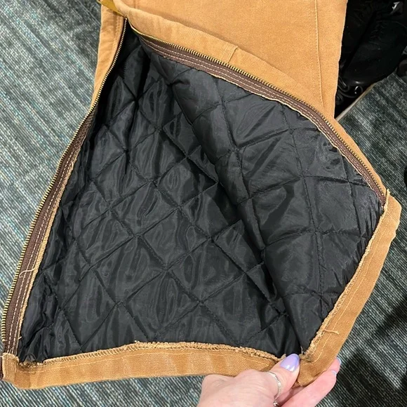 Steiner Thermal-Tuff Vintage Brown Workwear Chore Barn Coat Jacket and Overalls - Picture 5 of 9